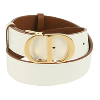 DIOR Cow Leather Belts Women's Brown