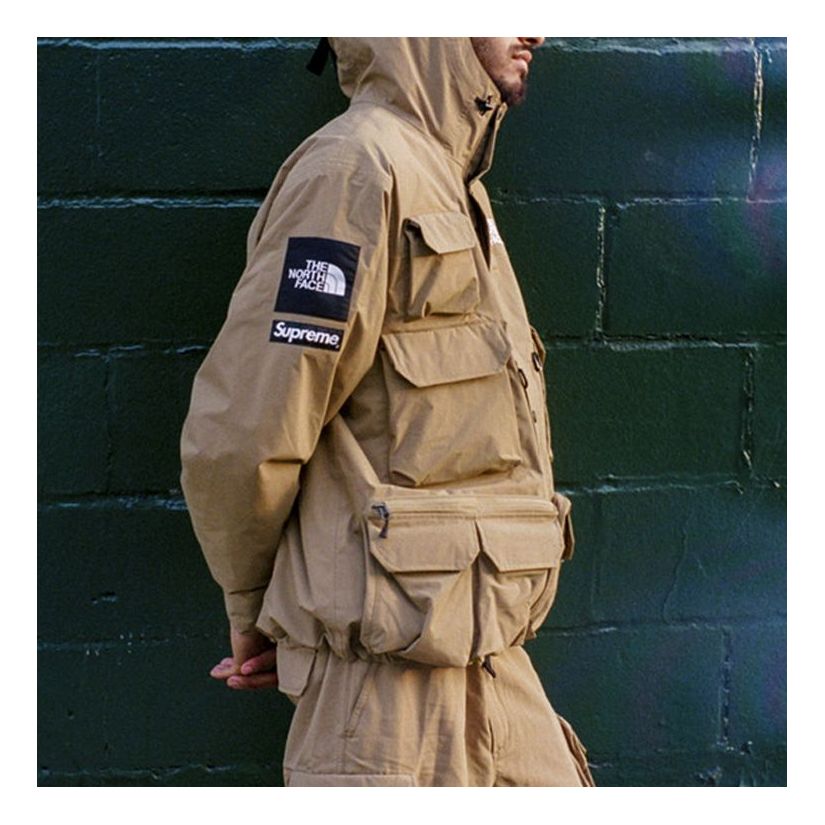 Supreme x The North Face Cargo Jacket 'Tan White Black' SUP-SS20-648