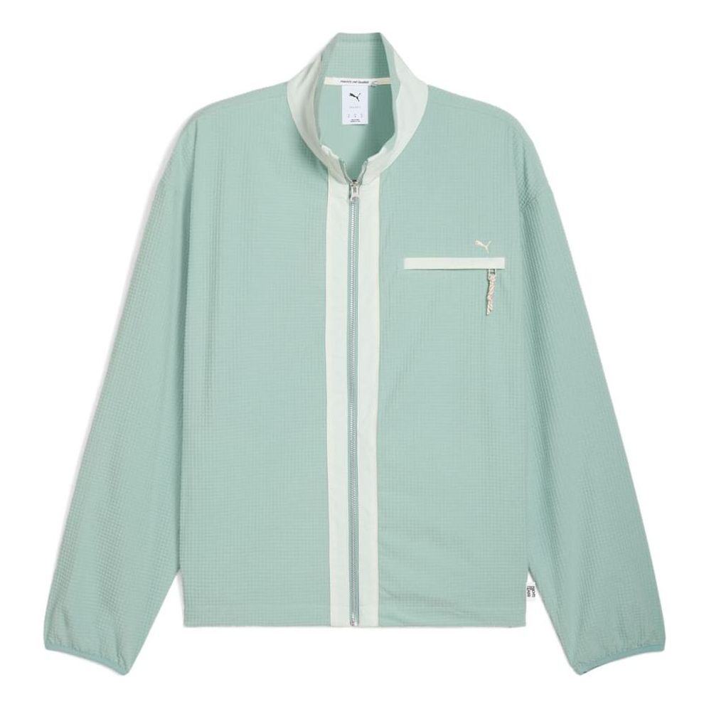 PUMA MMQ Waffle Jacket 'Light Moss' 632303-37