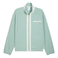 PUMA MMQ Waffle Jacket 'Light Moss' 632303-37