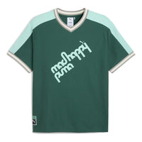 PUMA x MADHAPPY V-Neck Jersey 'Green Hush' 635343-84