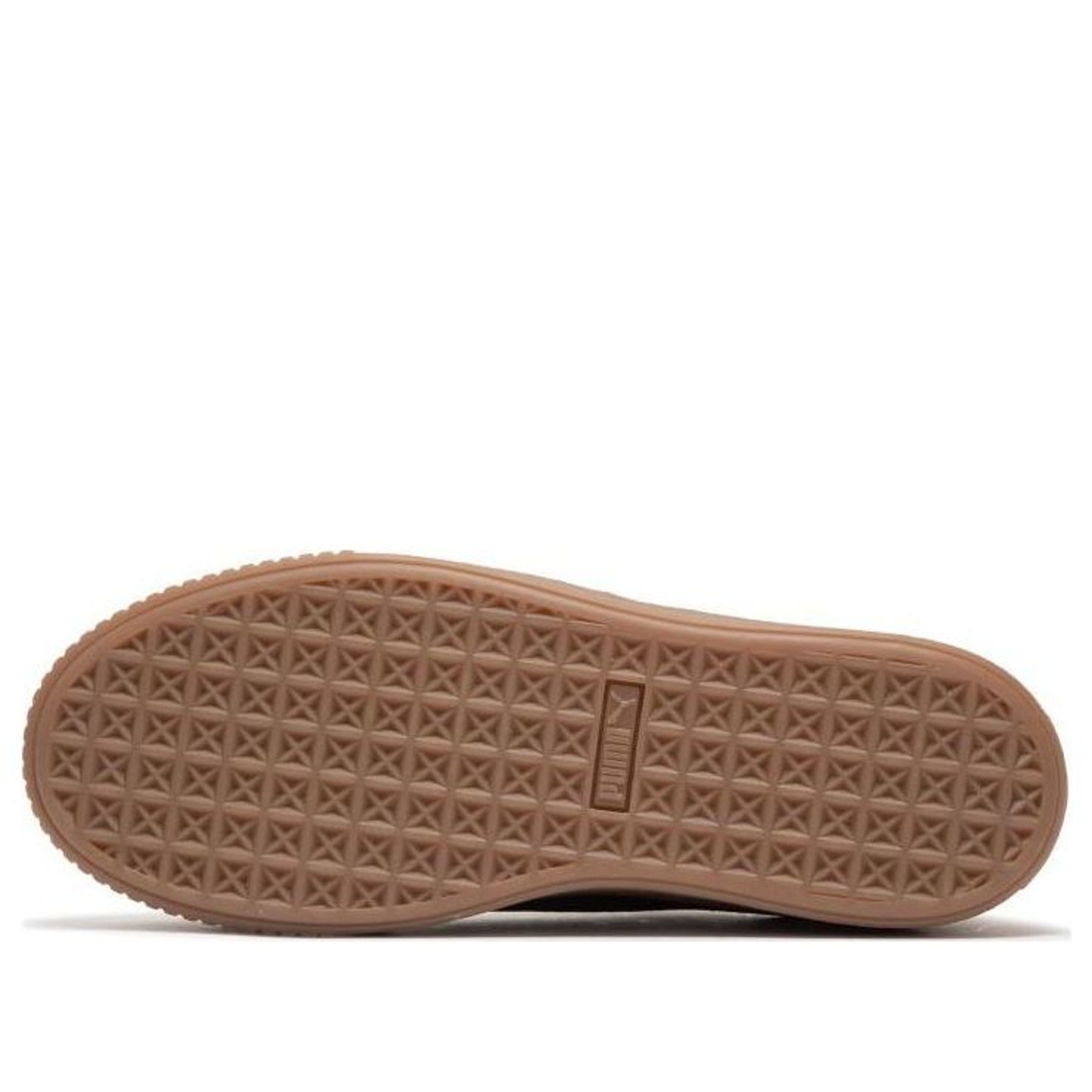 (WMNS) PUMA Basket Platform Canvas 'Beige Black' 399251-01