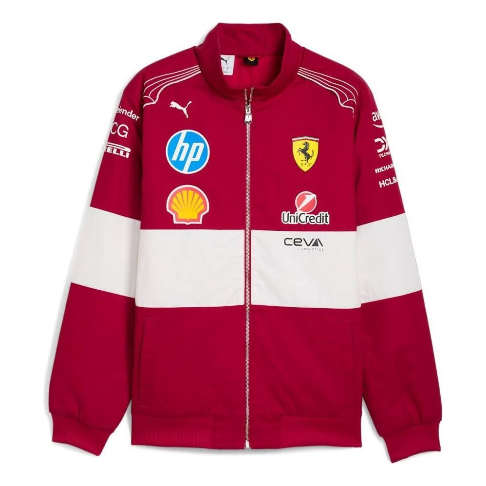 PUMA x Scuderia Ferrari Racing Jacket 'Dark Cherry' 763954-01
