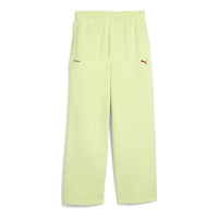 PUMA x MADHAPPY Fleece Straight Leg Sweatpants 'Apple Spritz' 635341-97