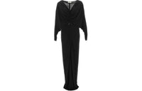 SAINT LAURENT Long-Sleeved Dresses Women's Black