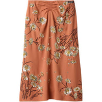 MIU MIU Casual Long Skirts Women's Brown