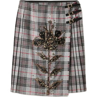 MIU MIU FW24 Casual Short Skirts Women's Camel