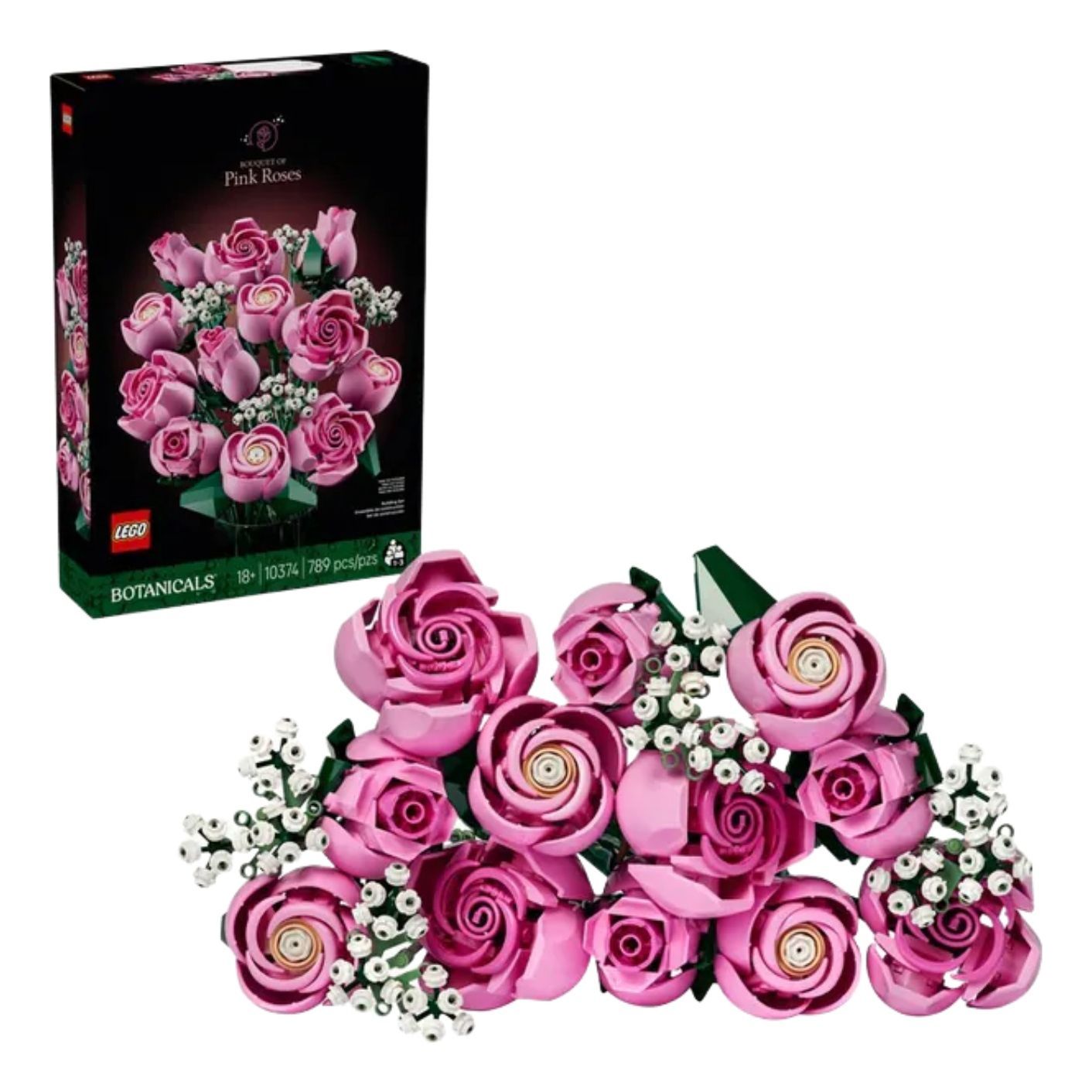 LEGO Bouquet of Pink Roses 10374