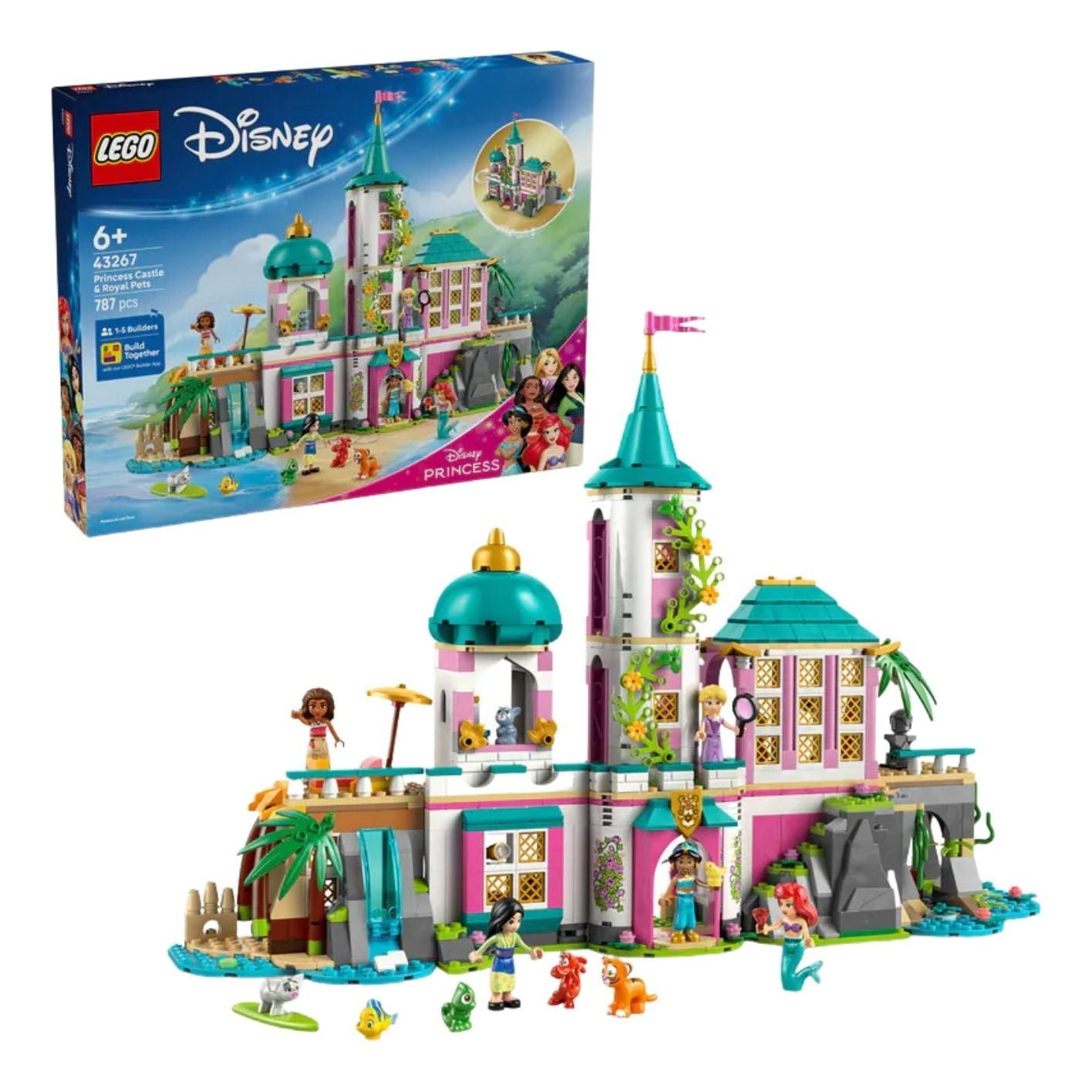 LEGO Princess Castle & Royal Pets 43267