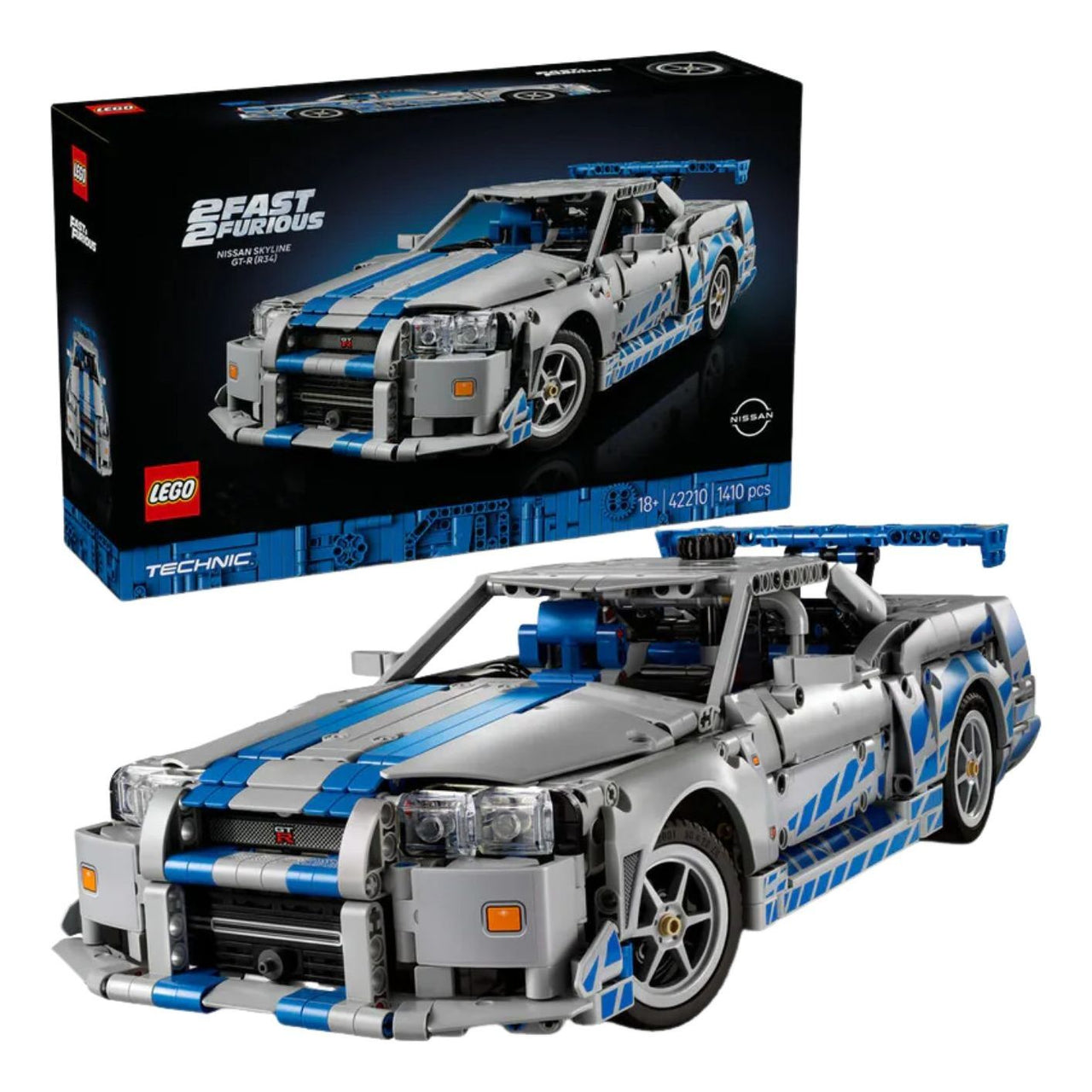 LEGO 2 Fast 2 Furious Nissan Skyline GT-R (R3 42210