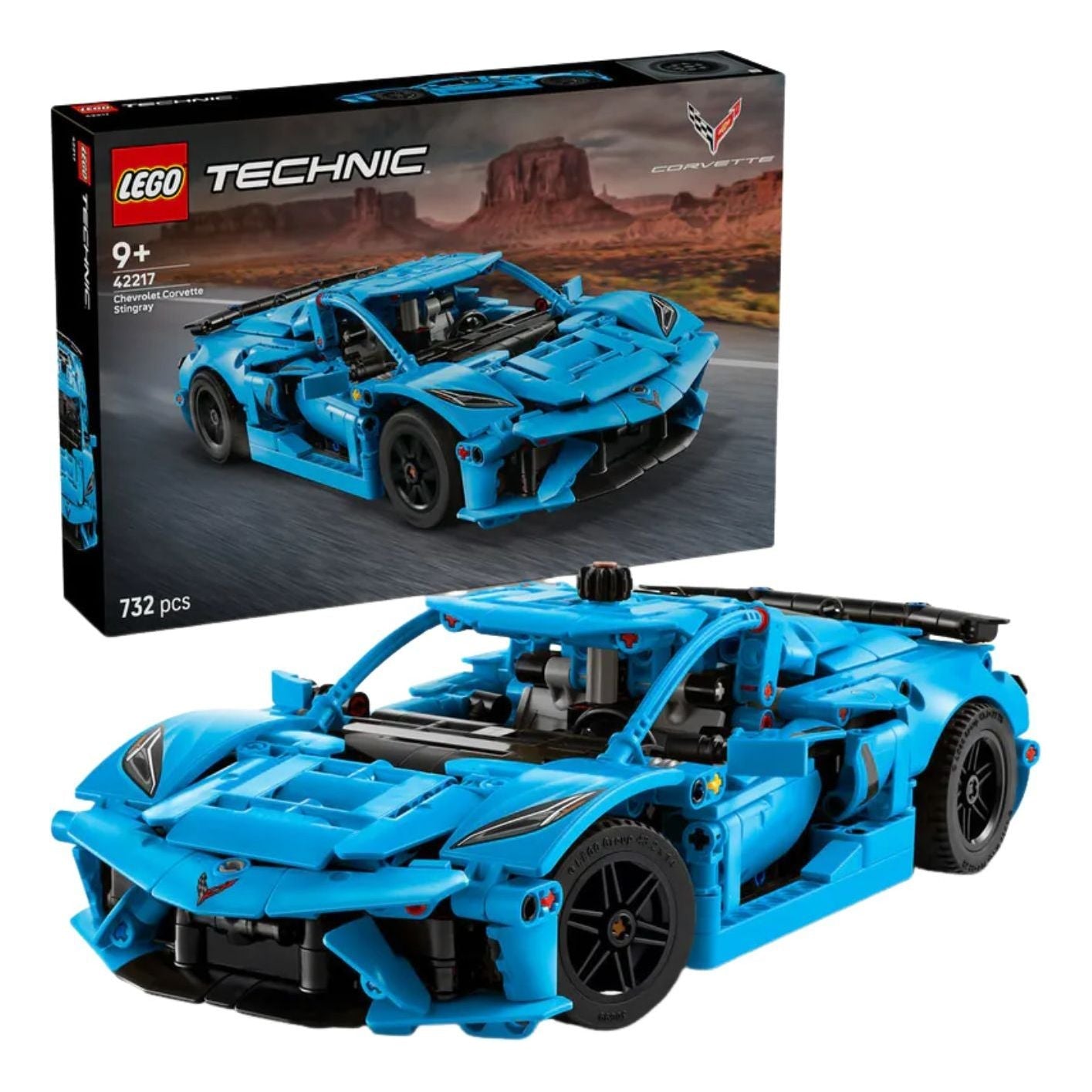 LEGO Chevrolet Corvette Stingray Blue 42217