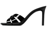 SAINT LAURENT Tribute Slip-On Sandals Women's
