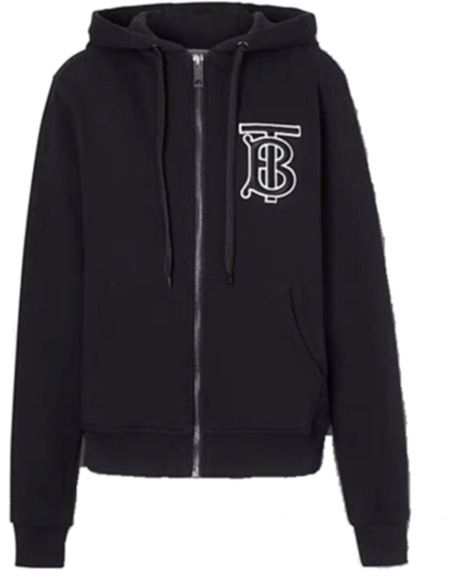 (WMNS) Burberry Monogram Motif Cotton Oversized Hooded Top 8017447