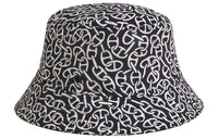HERMES Polyester Bucket Hats Women's Black