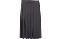 MIU MIU SS23 CNY SS23 Casual Long Skirt Women's Slate Gray