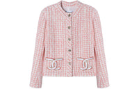 CHANEL 24 New Spring And Summer Arrivals Jackets Coats Women's Pink