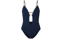 LOUIS VUITTON Monogram Charm One-Piece Swimsuit One-piece Swimsuit Women's Dark Blue