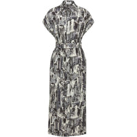 DIOR Short Sleeved Dress Women's Black