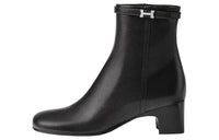 HERMES Imperial Ankle Boots 5cm Women's Black