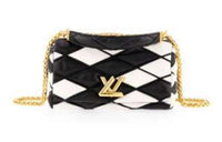 LOUIS VUITTON Shoulder Bag Crossbody Bag Women's Black/White