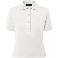 LOUIS VUITTON Monogram Piqué Polo Top