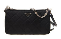 PRADA Nylon Handbag Shoulder Bag Crossbody Bag Regular Women's Black