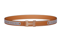 HERMES Constance Leather Belts Women's Brown