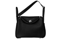 HERMES Lindy Clemence Bullock Leather Handbag, Shoulder Bag Women's