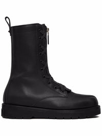 Valentino Garavani Xcombat Leather Boots