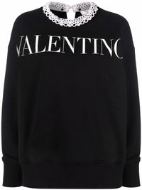 Valentino Garavani Logo-Print Long-Sleeve Sweatshirt