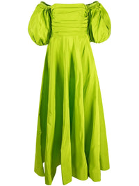Valentino Garavani Off-Shoulder Floor-Lentgh Dress