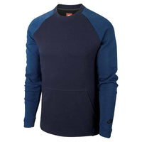 Nike Tech Fleece Crew Sweatshirt 'Obsidian Black' 805140-452
