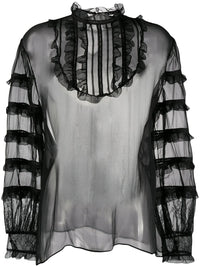 Valentino Garavani Sheer Organza Blouse