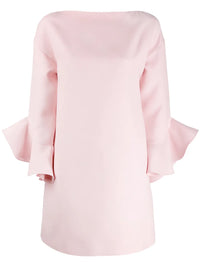 Valentino Garavani Ruffled Sleeve Mini Dress