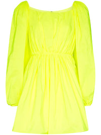 Valentino Garavani Puff Sleeve Mini Dress