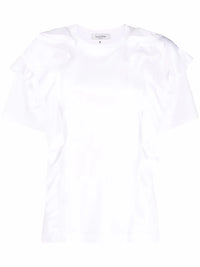Valentino Garavani Ruffle-Trim Short-Sleeve T-Shirt