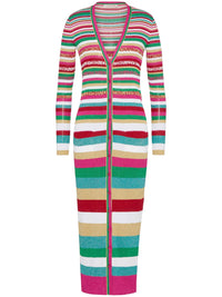 Valentino Garavani Stripes Lurex Cardigan