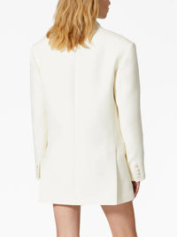 Valentino Garavani Double Crepe Double-Breasted Blazer