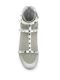 Valentino Garavani Rockstud High-Top Sneakers