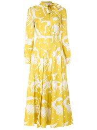 Valentino Garavani Printed Silk Twill Dress