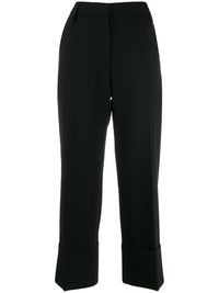 Valentino Garavani Pleated Cropped Trousers