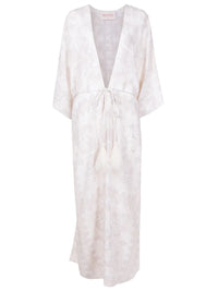 Valentino Garavani Geometric-Print Beach Cover-Up