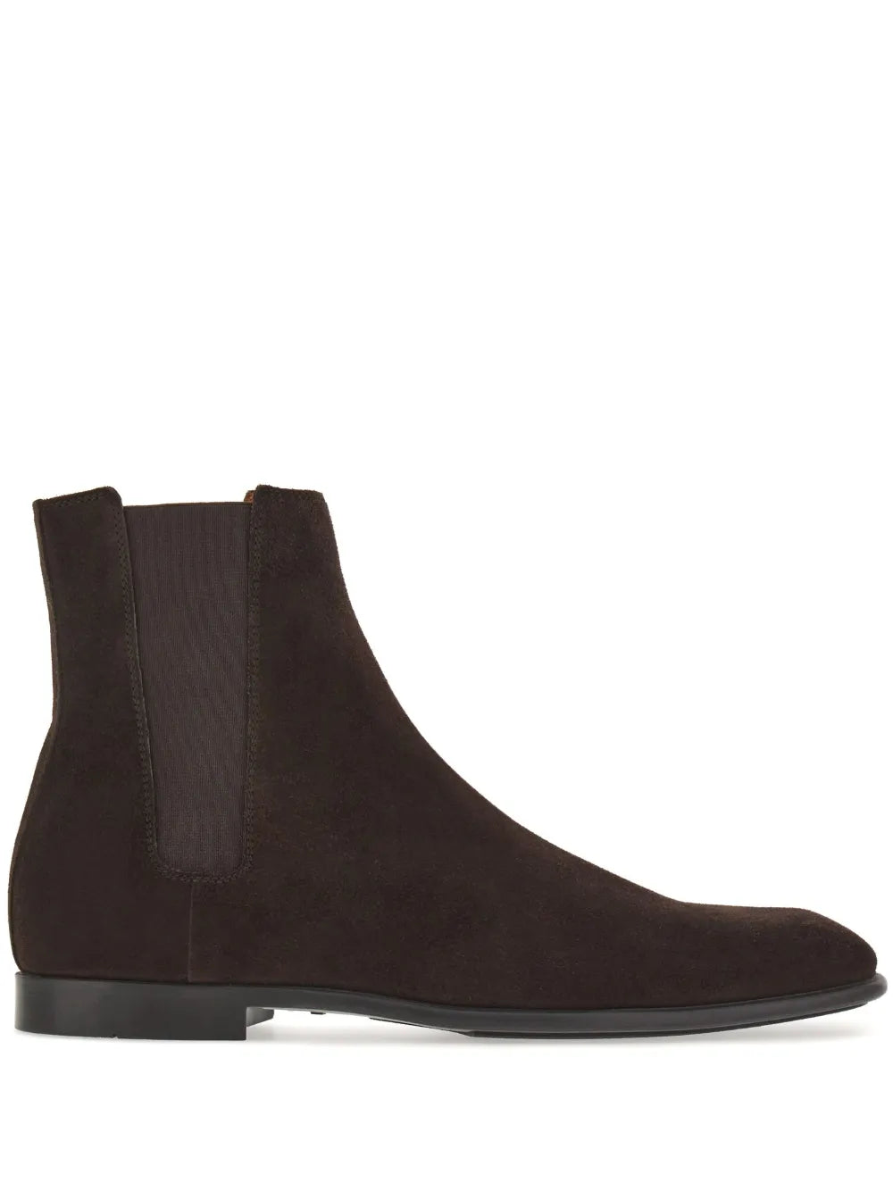 Ferragamo Chelsea Leather Boots