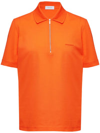 Ferragamo Half-Zip Polo Top