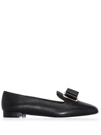 Ferragamo Zaneta Double-Bow Moccasins