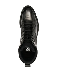 Ferragamo Paul Lace-Up Ankle Boots