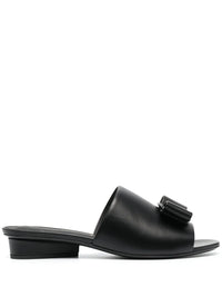 Ferragamo Double Bow Mule Sandals