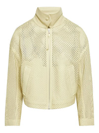 Ferragamo Leather-Long Jachet