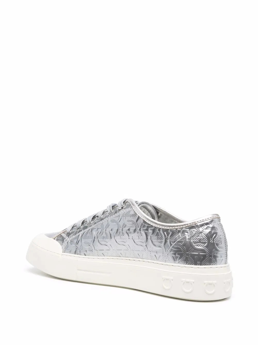 Ferragamo Gancini Low-Top Sneakers