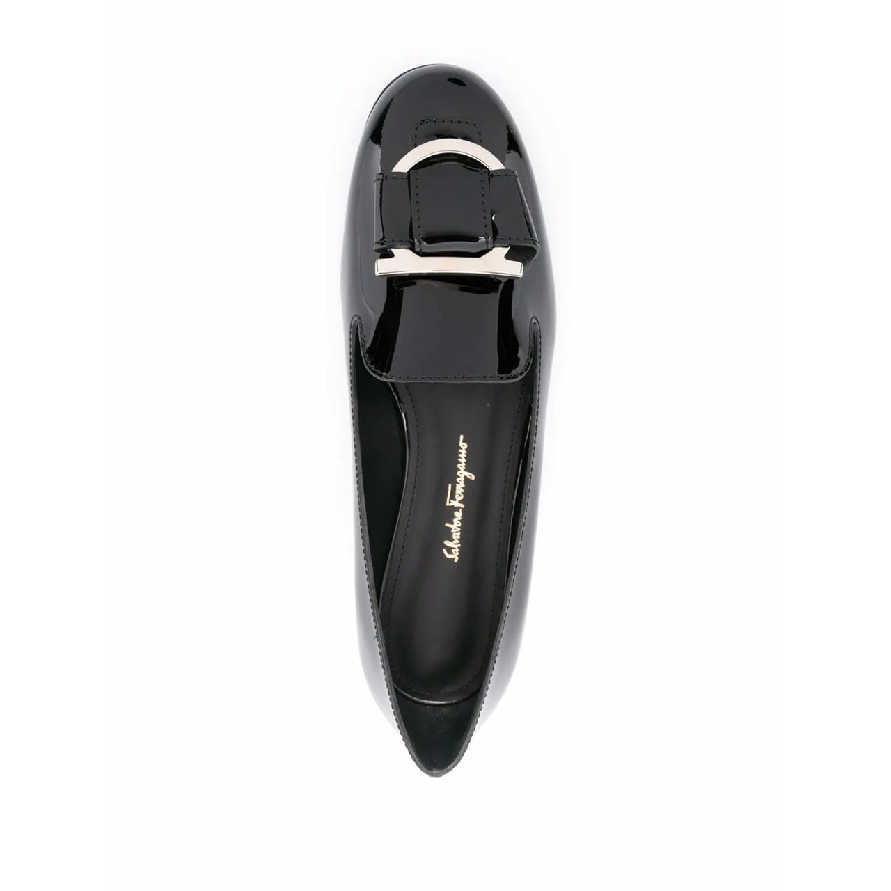 Ferragamo Gancini Bow-Embellished Loafers